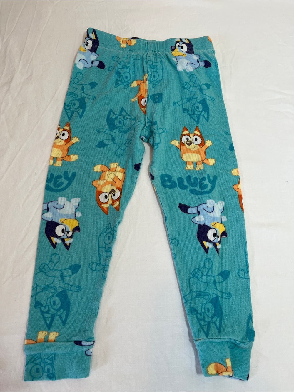 3T Bluey  Pajama Pants - Teal